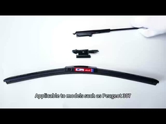 摩擦耐性ワイパーブレード 高密度 雨のフロントスクリーンワイパー