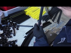 黒いゴム フロントとバック ワイパーブレード スリム フロント ウインドブレーキ ワイパーブレード