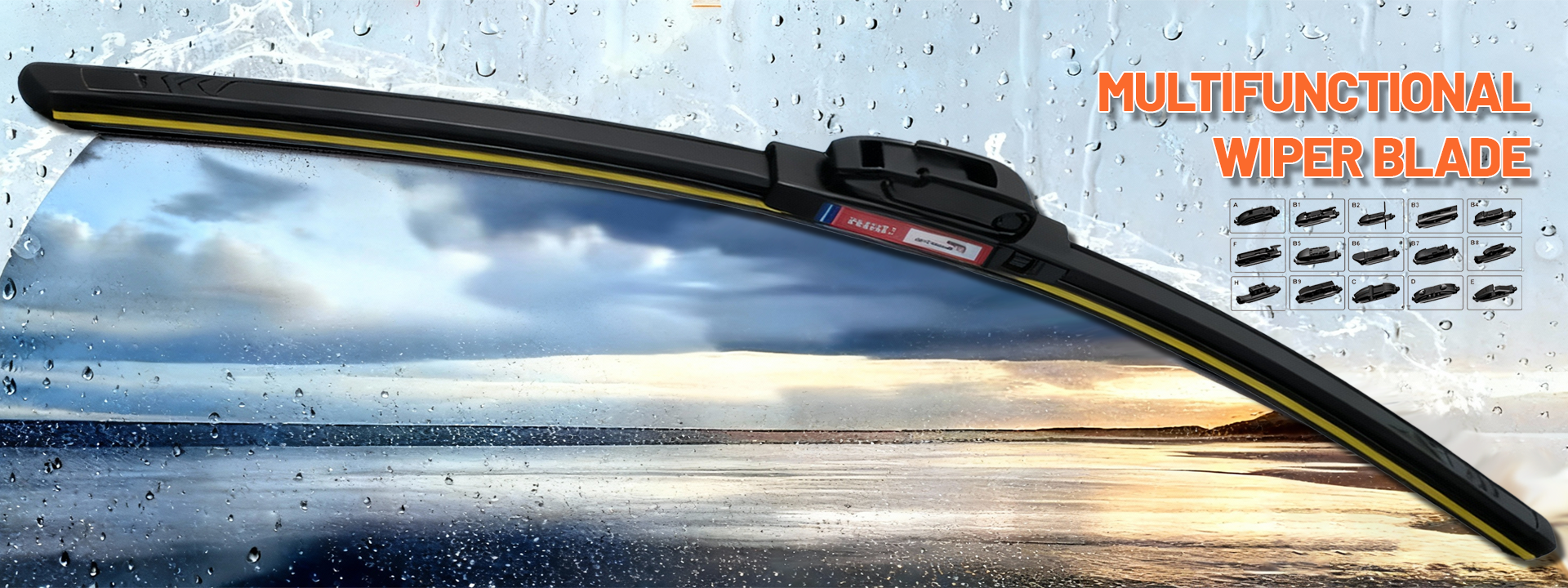 品質 骨のない車用ワイパー 工場